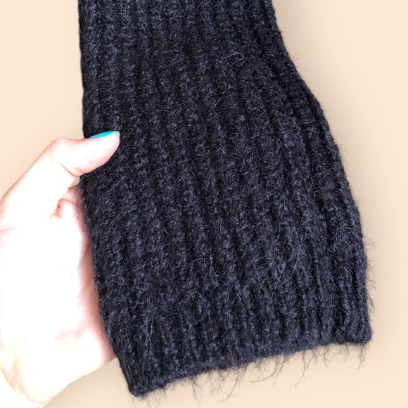 Pistola NWT Emilie Halter Cardigan Sweater Set Black Midnight Knit Alpaca Large - Picture 15 of 16